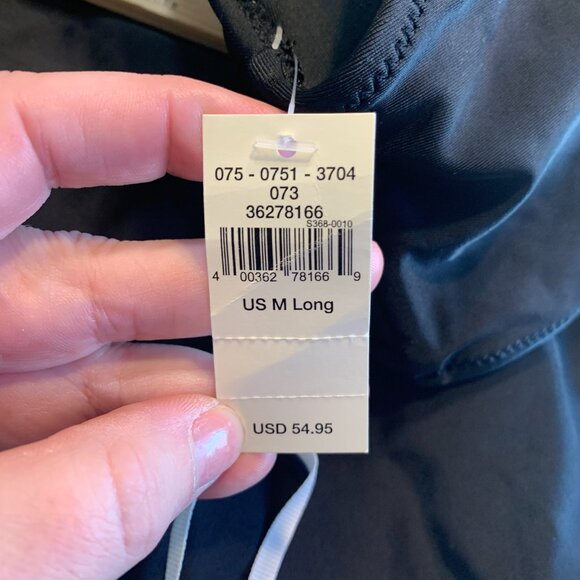 Aerie Asymmetrical Wrap One Piece Swimsuit Size Medium Long - Picture 9 of 9